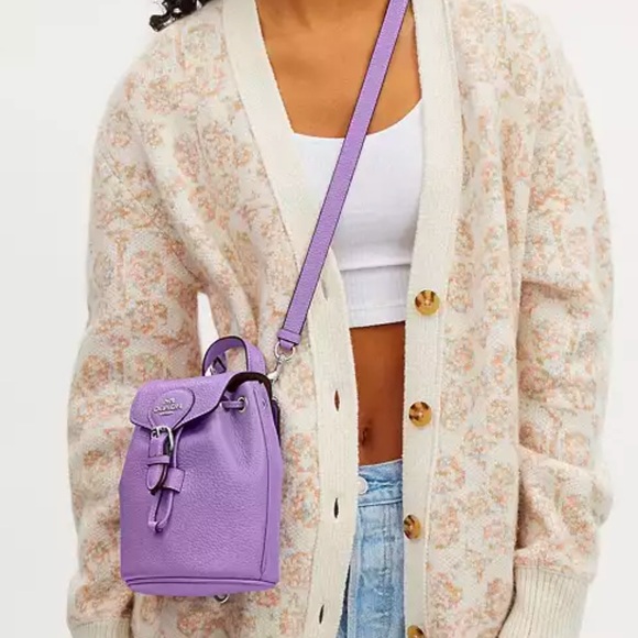 πNWT COACH AMELIA CONVERTIBLE BACKPACK - Picture 4 of 15